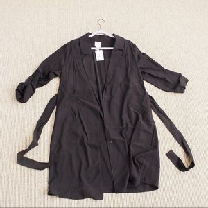 H&M MAMA Tie Coat